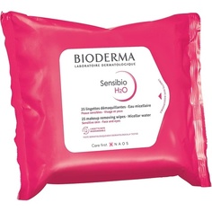 Sensibio H2O Салфетки для снятия макияжа с мицеллярным раствором 25, Bioderma