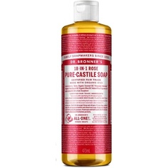 Волшебное мыло Dr Bronner Rose All-One, 475 мл, Dr. Bronner&apos;S