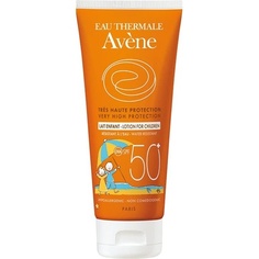 Avene Cream Лосьон очень высокой защиты Spf 50+ для чувствительной детской кожи 100мл, Avene