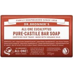 Dr Bronner&apos;S 3-в-1 эвкалиптовое чистое кастильское мыло 140 г, Dr. Bronner&apos;S