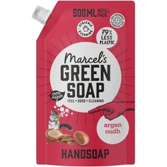 Сменный блок мыла для рук Аргана и Уд 500мл, Marcel&apos;S Green Soap