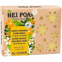 Hei Poa Tiare Очень нежное и насыщенное мыло 100 г, Fotopharmacy