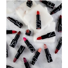 Помады Iconic Lipsticks с матовым сатиновым и прозрачным кончиком, 3,5 г, 0,12 унции, полный размер, Nars