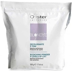 Отбеливающая пудра Oyster Blondye до 9 тонов 500г, Oyster Professional