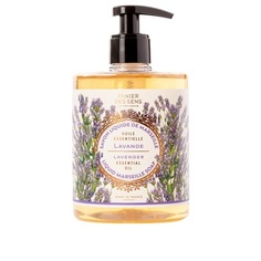 Marseiller Lavender Liquid Soap 500мл - Натуральное мыло из 100% растительных масел для рук и тела, Panier Des Sens