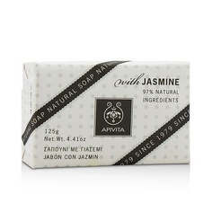 Натуральное мыло с жасмином 125 г/4,41 унции, Apivita