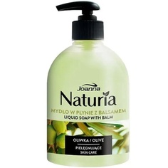 Жидкое мыло Naturia с оливковым бальзамом 500мл, Joanna