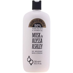 Мускусный пенящийся гель для ванны и душа, ограниченный выпуск, 750 мл, Alyssa Ashley