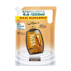 Жидкое мыло с органическим аргановым маслом, сменный блок 1,2 л, Vidal