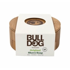 Оригинальное мыло для бритья в бамбуковой коробке 100 г, Bulldog