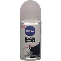 Шариковый антиперспирант Invisible For Black &amp; White Pure, 50 мл, Nivea