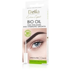Био-масло для бровей и ресниц, веганский кондиционер, 7 мл - естественный усилитель роста, Delia Cosmetics