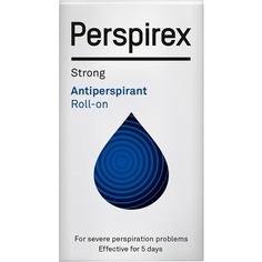 Роликовый антиперспирант повышенной прочности, 20 мл, длительная защита от пота, Perspirex
