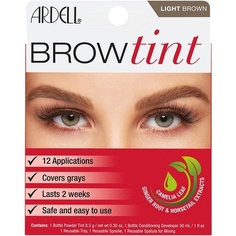 Набор полуперманентных красителей Brow Tint светло-коричневого цвета, Ardell