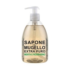 Жидкое мыло Sapone Del Mugello Extra Pure с мятой и розмарином, 500 мл, Mugello Soap