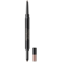 Brow Duo Powder &amp; Liner 2в1 Карандаш и пудра для бровей 0,8G 28 Золотисто-серо-коричневый, Artdeco