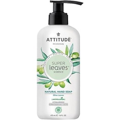 Натуральное мыло для рук Super Olive Leaves, Attitude