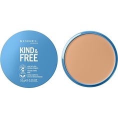 London Kind &amp; Free Pressed Пудра легкая 10 г, Rimmel