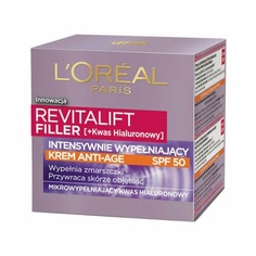 L&apos;Oreal Revitalift Filler Интенсивный антивозрастной крем с SPF50 50мл, L&apos;Oreal LOreal