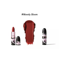 MAC Cosmetics Black Cherry Line Новая матовая помада цвета персидского цветка, Mac