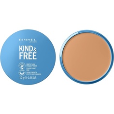 Прессованная пудра London Kind &amp; Free Healthy Look 030, средний размер, 10 г, Rimmel