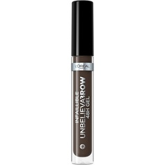 L&apos;Oreal Paris Unbelieva Brow Стойкий гель для бровей 104 Коричневый 3,4 мл, L&apos;Oreal LOreal