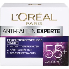 Парижский антивозрастной ночной крем с кальцием для уменьшения морщин 50 мл, L&apos;Oreal LOreal