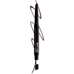 Карандаш для бровей Fill &amp; Fluff Шоколадный карандаш для бровей, Nyx Professional Makeup
