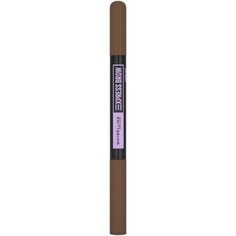 Express Brow Duo Натуральный карандаш для бровей 2-в-1 + пудра-филлер для брюнеток, 1 шт., Maybelline New York