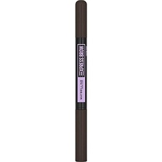 Карандаш для бровей Maybelline Express Brow Satin Duo № 05 Черный Коричневый, Maybelline New York