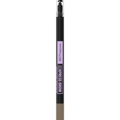 Карандаш для бровей Maybelline Express Brow Ultra Slim Defining Natural, более объемный, 01, светлый, 1 шт., Maybelline New York