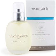 Aromaworks очищающее масло для тела с ароматами мандарина и герани ручной работы в Великобритании, 100 мл, Raffles