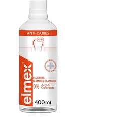 Стоматологический раствор против кариеса реминерализует и помогает защитить от кариеса, 400 мл - упаковка из 3 шт., Elmex