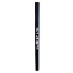 Прецизионный карандаш для бровей Revolution Pro Microblading со шпулей для темных волос темно-коричневого цвета, Makeup Revolution