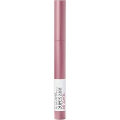 Maybelline Superstay Matte Ink Crayon Стойкая розовая губная помада с точным аппликатором, 30 Seek Adventure, 1 шт., Maybelline New York