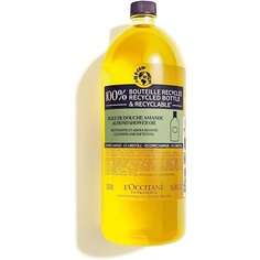 Миндальное масло для душа Eco Refill 500 мл, увлажняющий и питательный гель для душа, L&apos;Occitane LOccitane