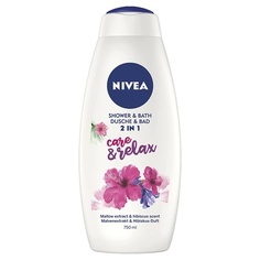 Гель для ванны и душа 2в1 Care &amp; Relax 750 мл, Nivea