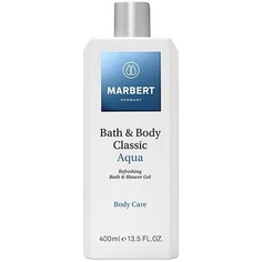 Гель для душа Classic Aqua для ванны и тела, Marbert