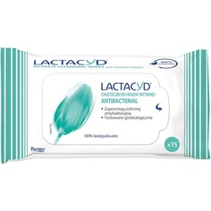 Салфетки для интимной гигиены с антибактериальным действием 15 шт., Lactacyd