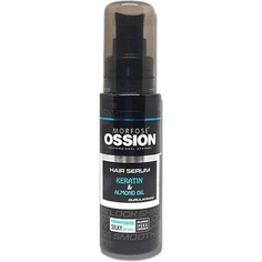 Сыворотка для волос Ossion с кератином и миндальным маслом 75мл, Morfose