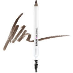 Карандаш для бровей Wet N Wild Brow-Sessive с двойным кончиком для тонких и густых бровей Натуральная формула Прогрессивная четкость цвета Коричневый, Wet &apos;N&apos; Wild