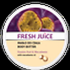 Питательное смягчающее масло для тела Масло маракуйи и макадамии 225 мл, Fresh Juice