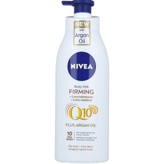 Q10+ Укрепляющее молочко для тела с аргановым маслом, 400 мл, Nivea