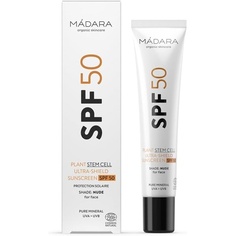 Органический солнцезащитный крем для лица Madara Spf30 и 50 со стволовыми клетками растений Spf 50, Mádara