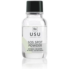 Sos Spot Powder с двойным действием 18G - Помогает устранить недостатки лица - Успокаивает и защищает - Жирная и комбинированная кожа с пятнами - Usu Cosmetics, Usu Cosmetics