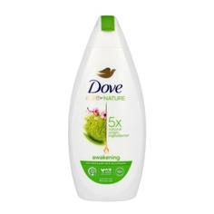 Dove Care By Nature Пробуждающий гель для душа Матча с зеленым чаем и цветком сакуры 400 мл, Unilever ЮНИЛЕВЕР