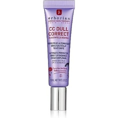 Cc Dull Correct с центеллой азиатской, корейский крем-праймер для ухода за кожей и макияжем, размытие для усиления сияния и успокаивающего эффекта, ровный цвет лица, SPF 25, для всех типов кожи, 15 мл, Erborian