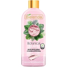 Мицеллярное средство для снятия макияжа Botanical Clays Vegan с розовой глиной для сухой и обезвоженной кожи 500мл, Bielenda