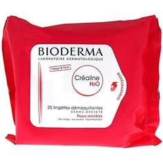 Очищающие салфетки Crealine H2O 400 г, Bioderma