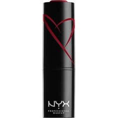 Сатиновая губная помада Shout Loud Ультра-насыщенного цвета Vegan Formula 17 Все лгут, Nyx Professional Makeup